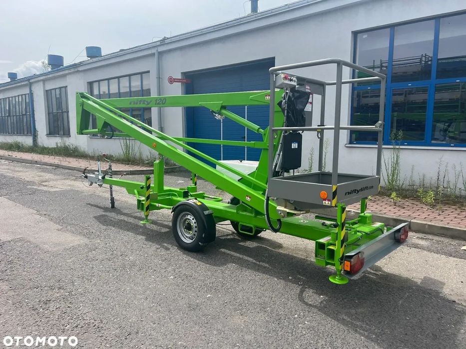 Nifty 120ME  NIFTYLIFT120 ME Podnośnik koszowy na przyczepie 12 m