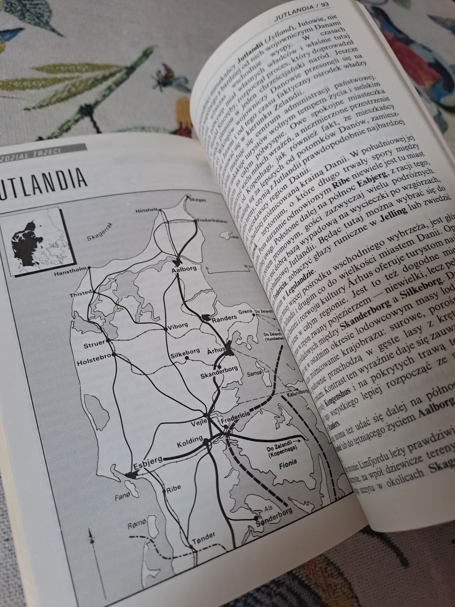 Przewodnik turystyczny Dania 1994 Pascal
