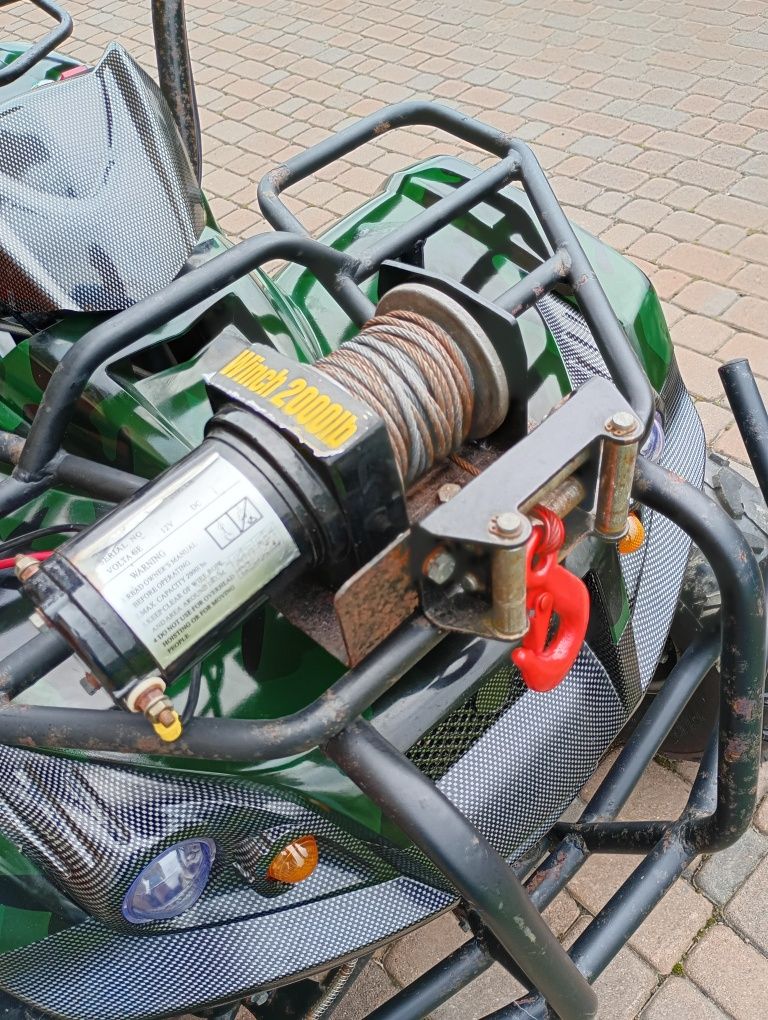 Quad Diablo 200 zadbany wciągarka