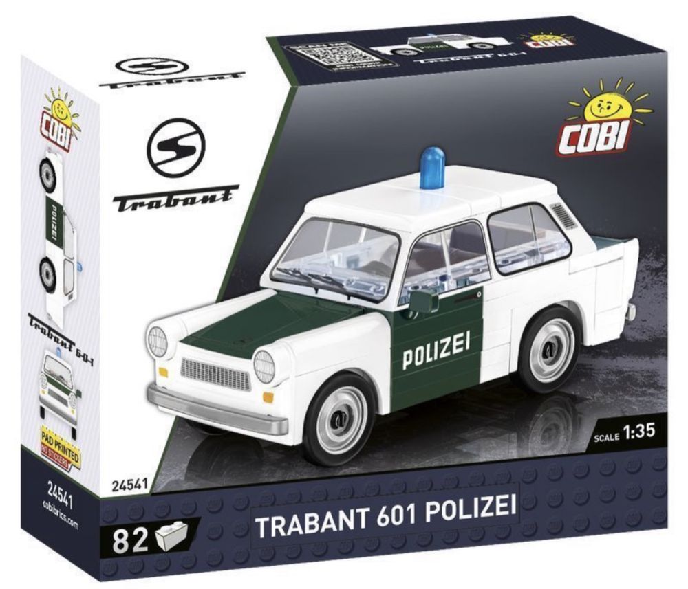 Klocki cobi 24541 Trabant 601 Polizei