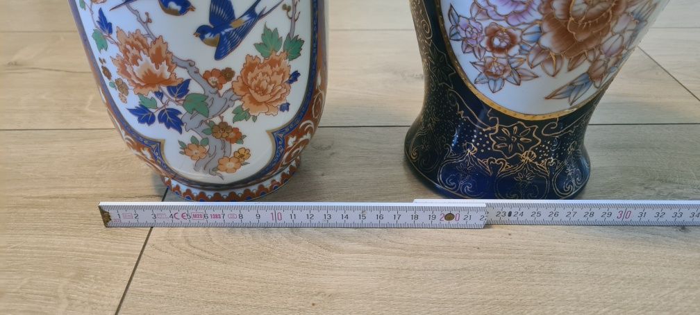 Waza chińska porcelana wazon kulki zestaw