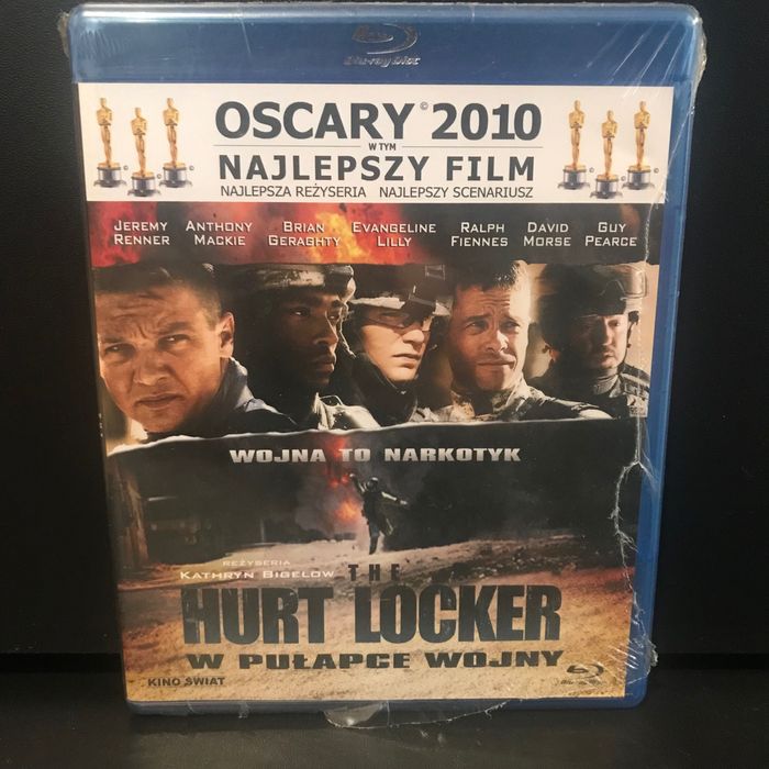 „HURT LOCKER w pułapce wojny”blu ray nowy w foli