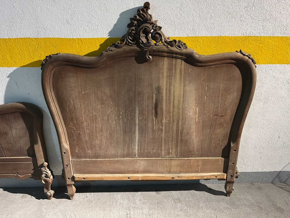 Cama da Bi`Avó de 1920- Madeiras nobre