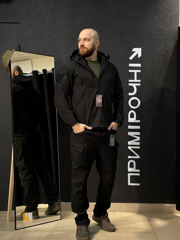 Полегшений Костюм Vanguard SoftShell Без утеплення олива койот чорний