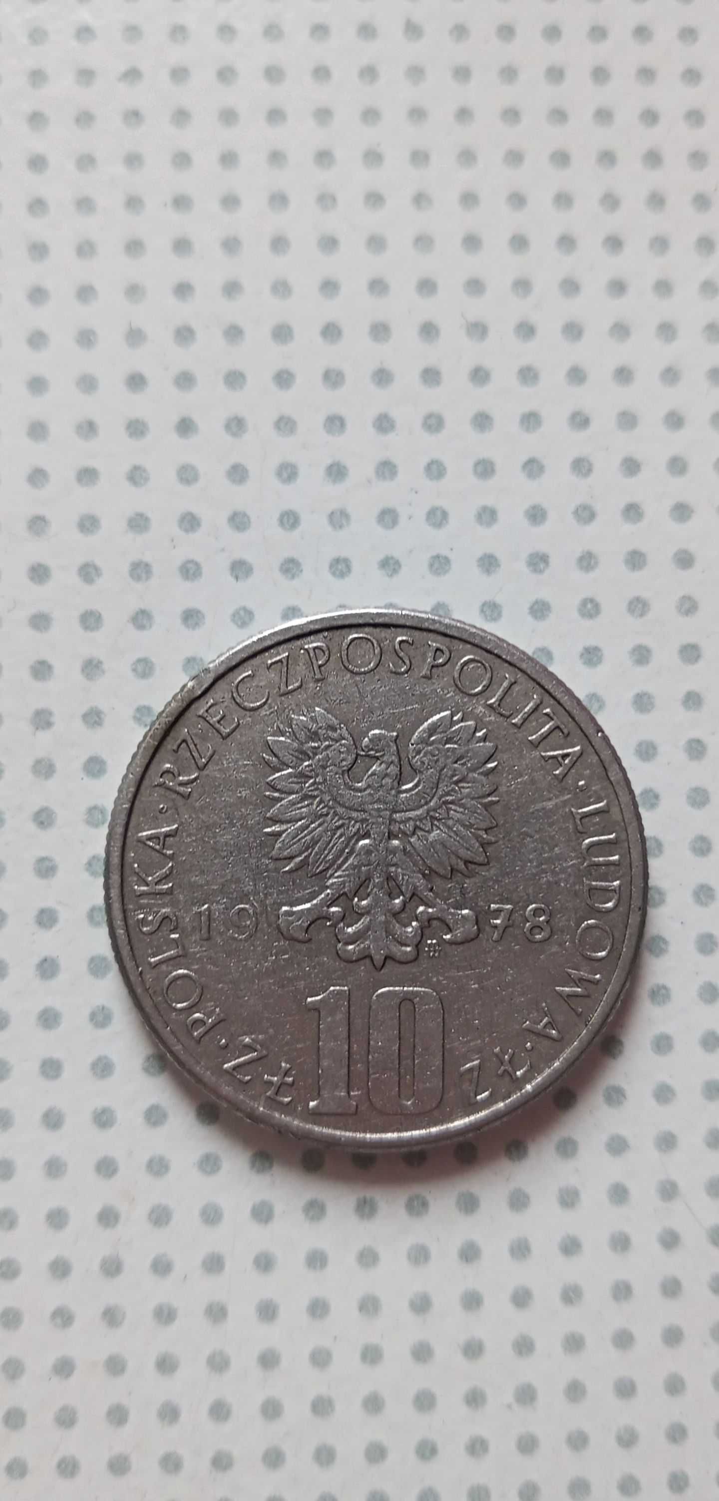 Moneta Bolesław Prus 10 zł 1978 rok okazja dla kolekcjonerów