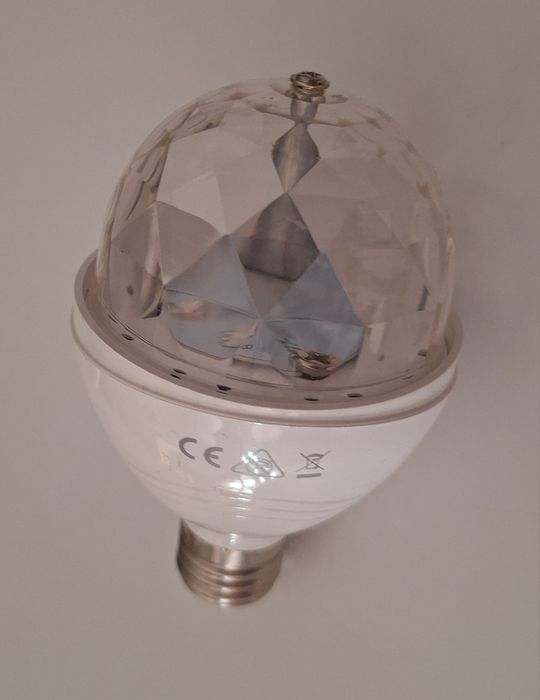 Żarówka obrotowa disco