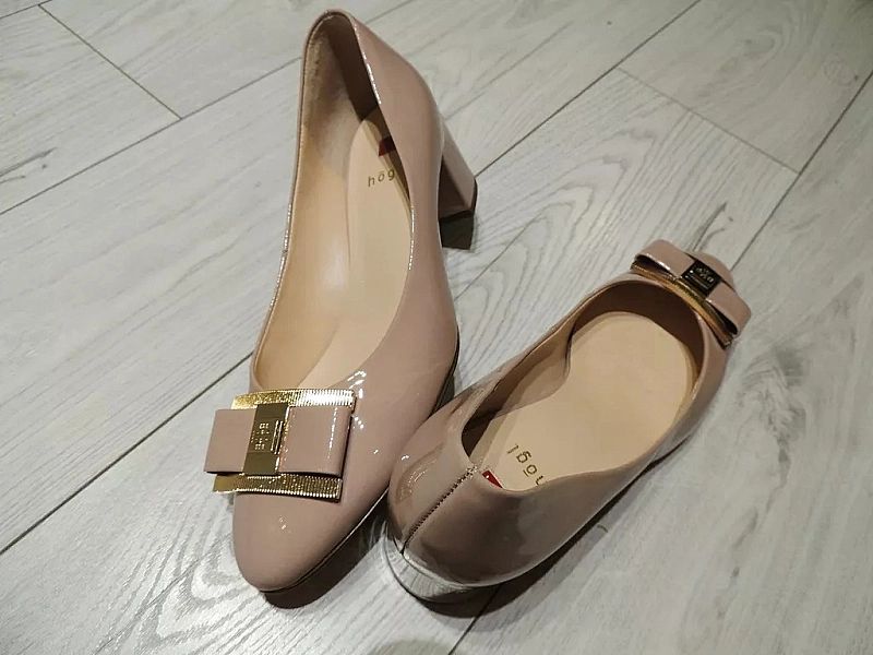 Hogl Studio 4044 Hoegl Półbuty Damskie Skóra Skórzane Eleganckie