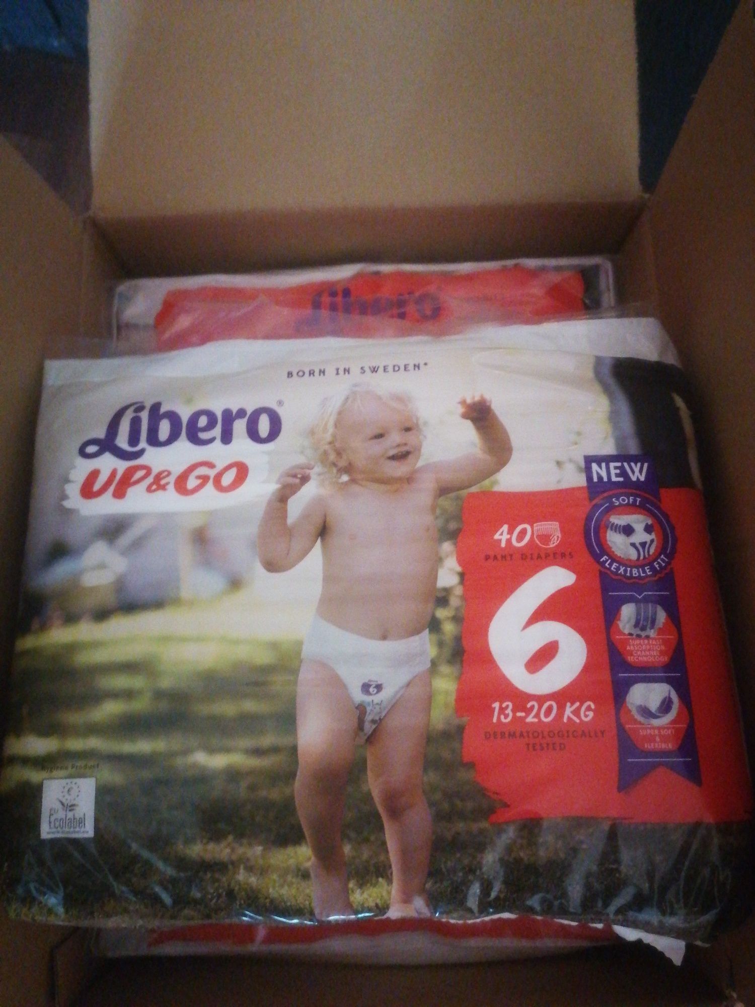 Pantsy libero 6 up&go 6x40 szt