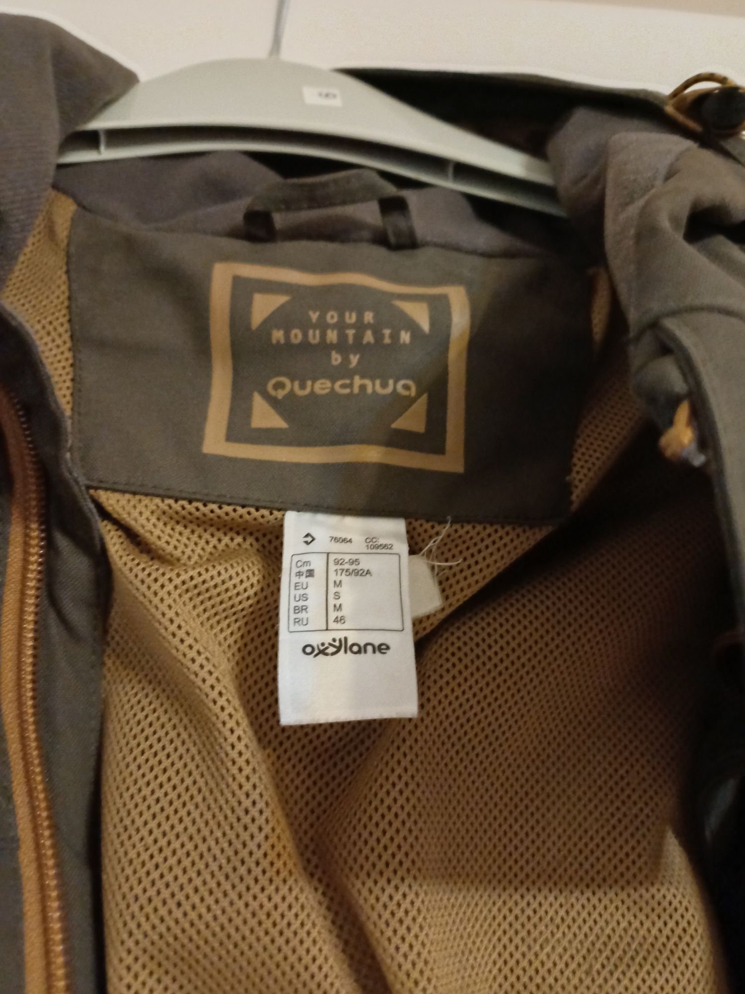 Męska kurtka Quachua (dekatlon)