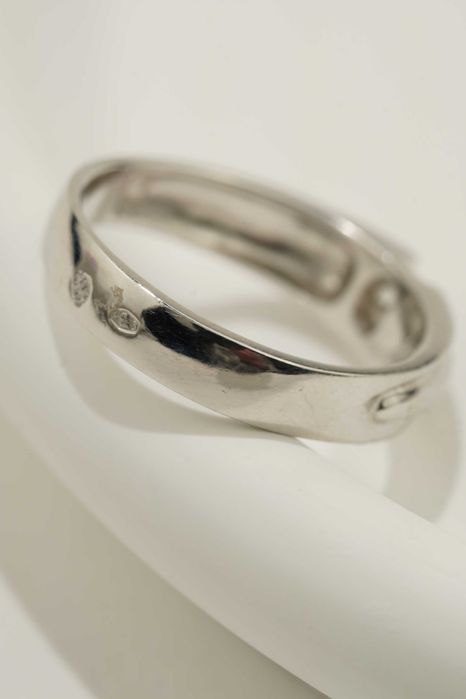 Złoty pierścionek z brylantem 3,65g 14k