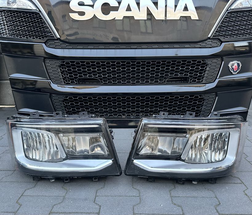 Lampa reflektor full led Scania S NGS nowy mode Oryginał gwarancja