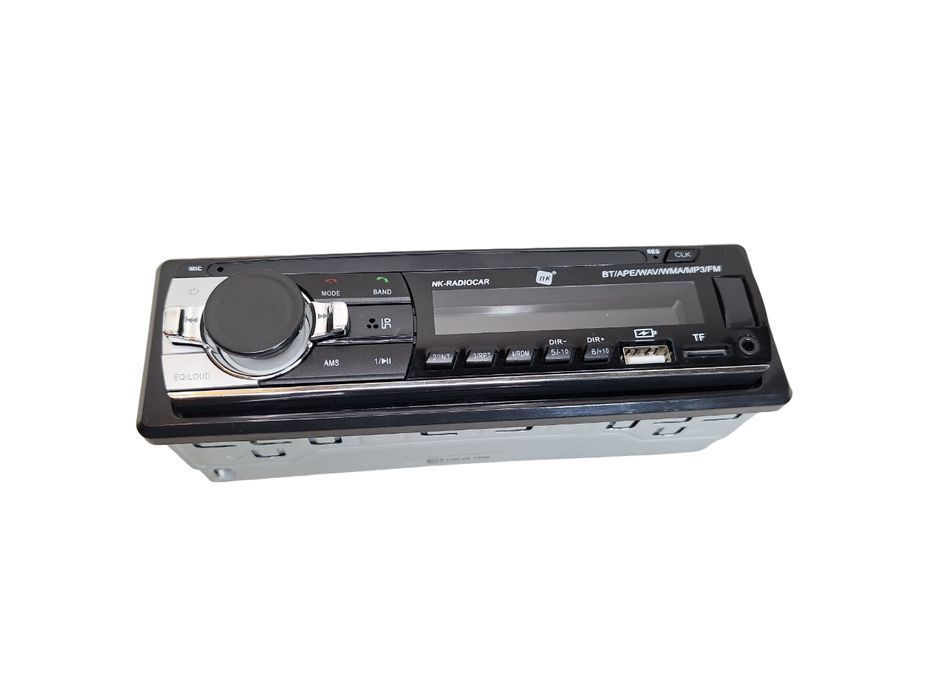 Radio Nk 1-Din 4X40W Bluetooth Aux, Mp3 Usb, Fm Pilot Lcd Ios Android