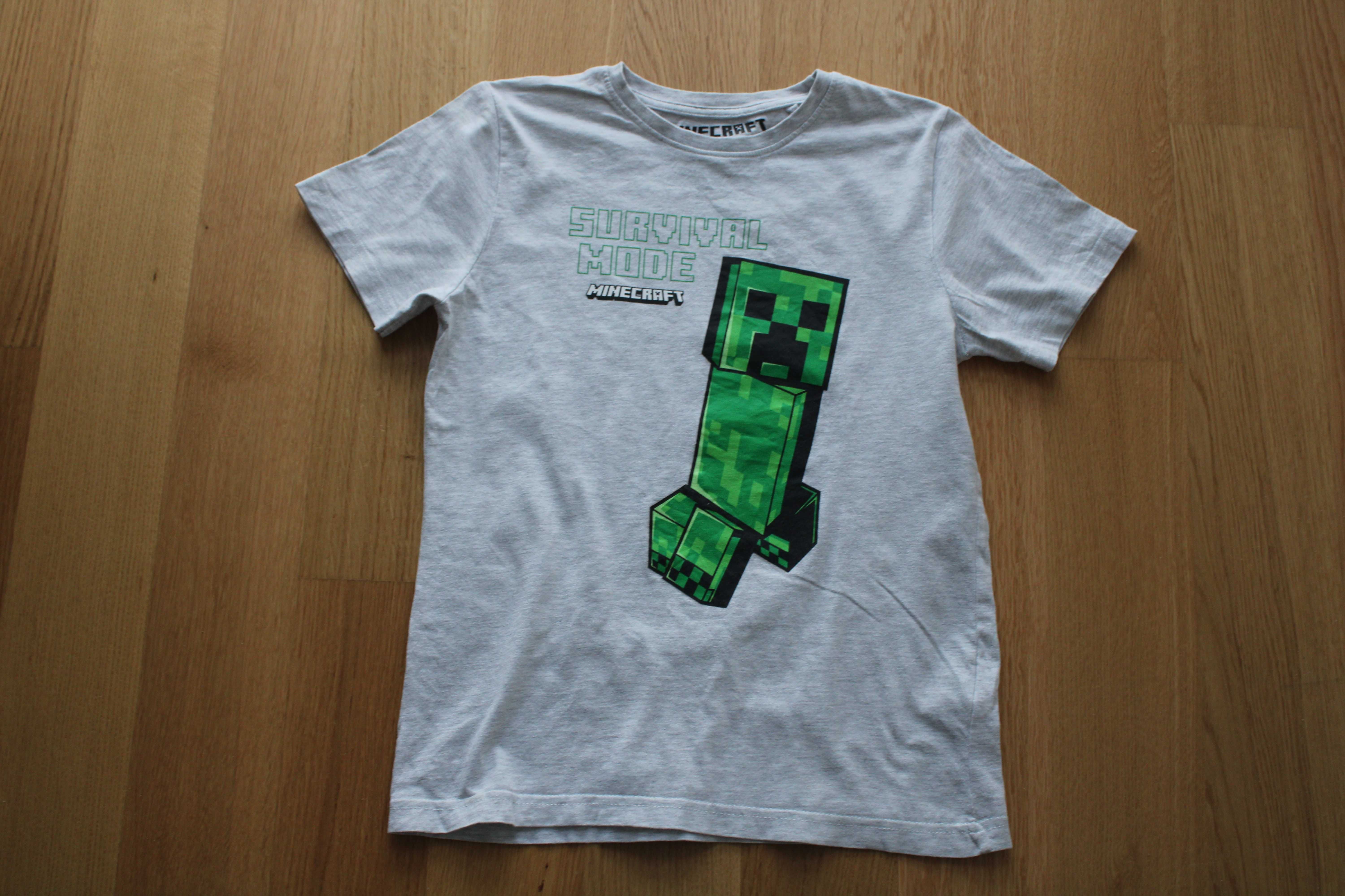 T-shirt Minecraft + spodenki + skarpety