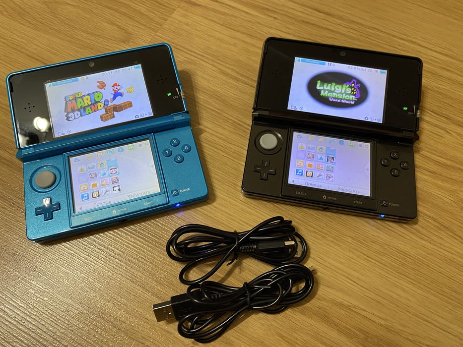 Nintendo 3ds +ігри +карта памʼяті