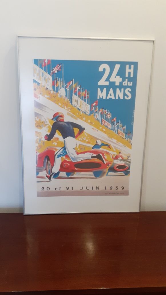 Poster 24 heurs du mans