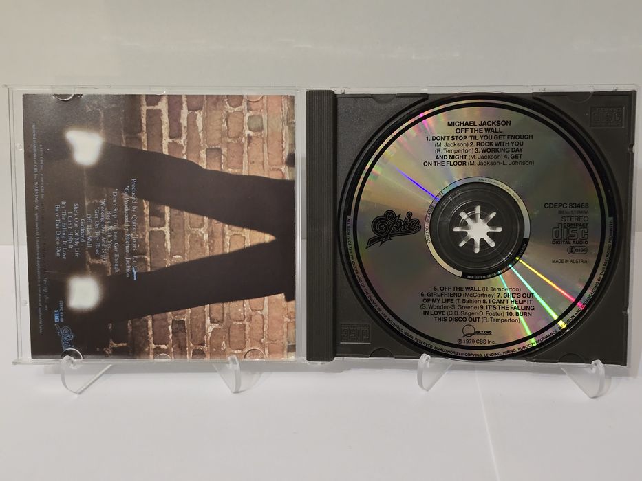 Michael Jackson Off The Wall CD lata 80