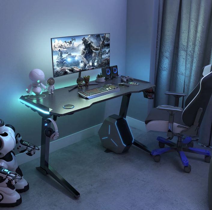 Biurko gamingowe z elektryczną regulacją wysokości GXE 100