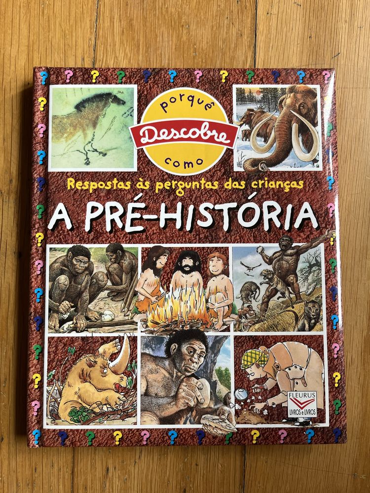 Livro “Descobre a pré-história”