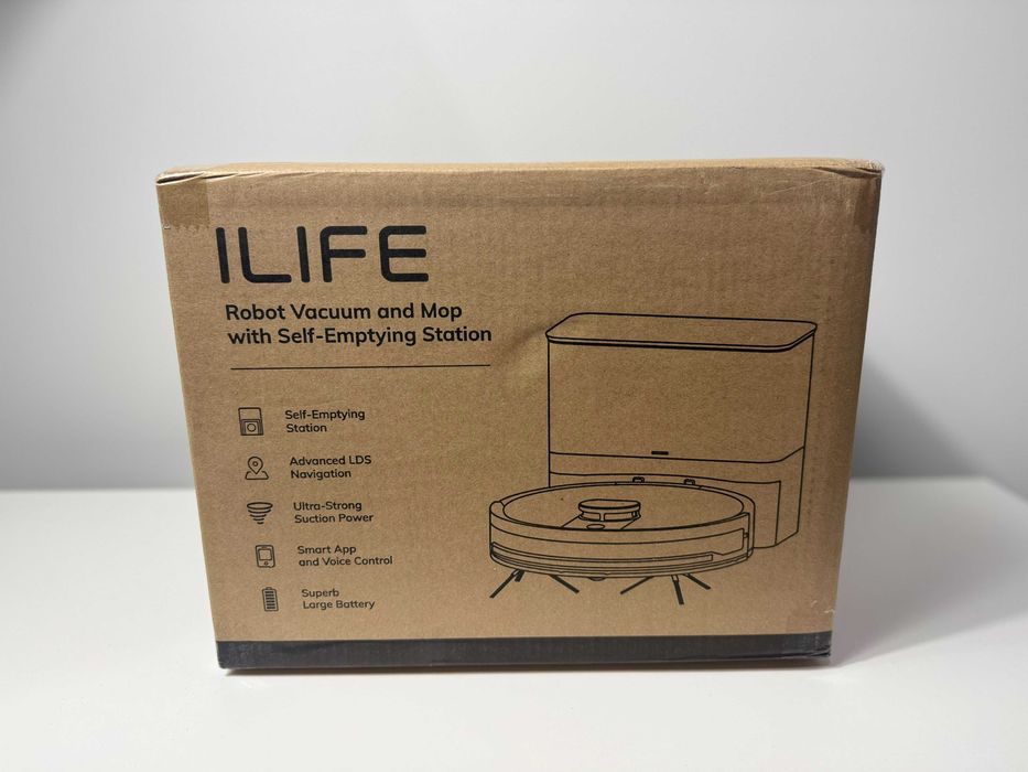 Nowy Robot Sprzątający ILIFE A12 PRO + stacja samoczyszcząca, komplet!