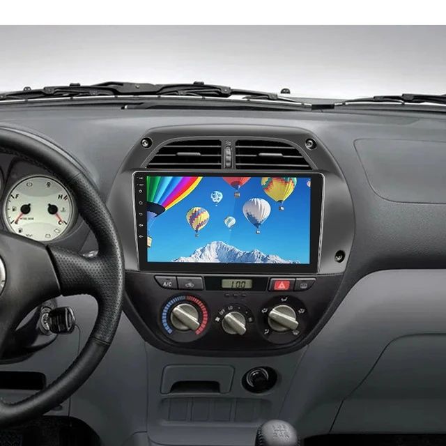 Rádio android Toyota Rav4 2001 a 06 gps Wi-Fi Carplay 2/64GB SELADO