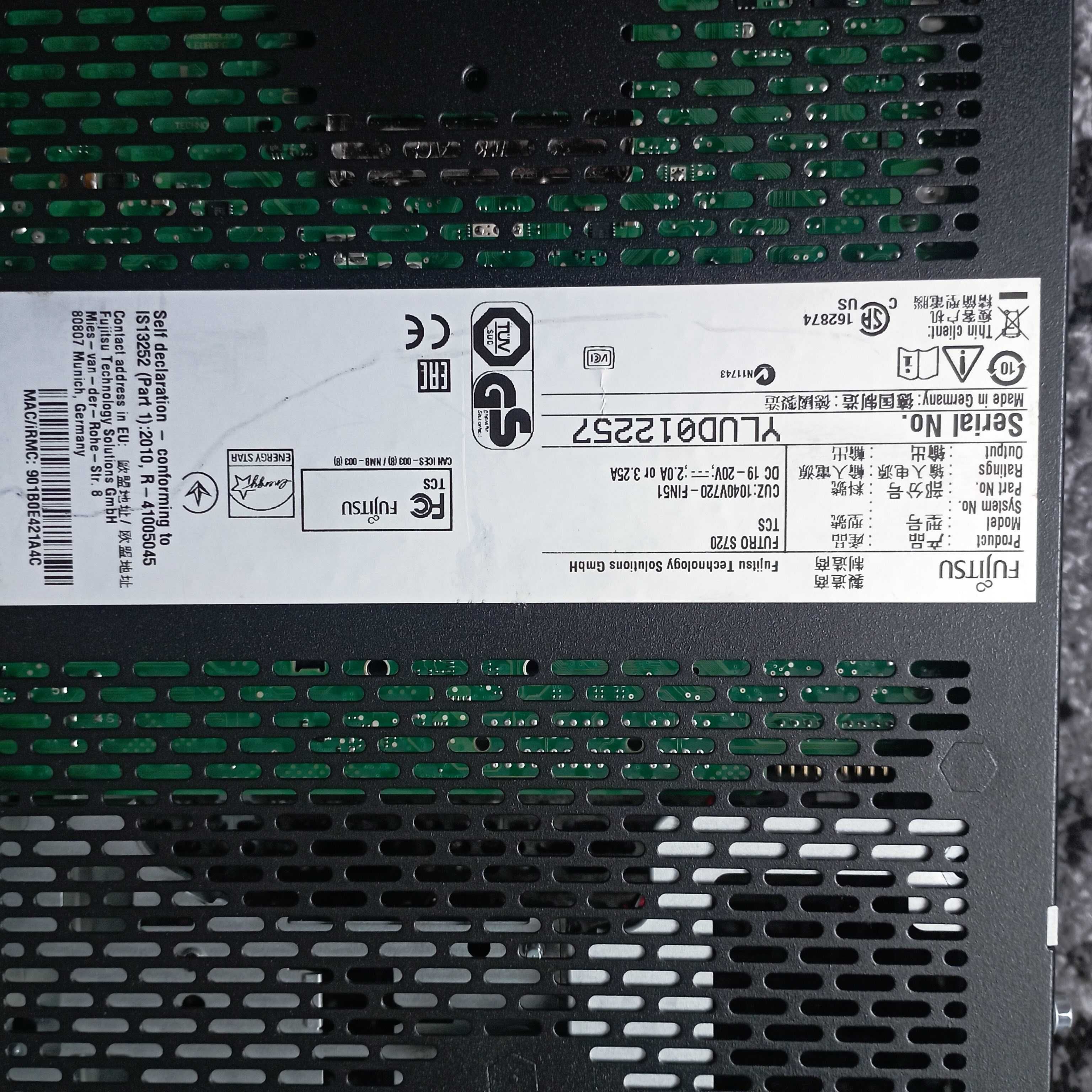 Міні ПК Fujitsu FUTRO S720/AMD GX-217GA/4GB DDR3/32 GB SSD