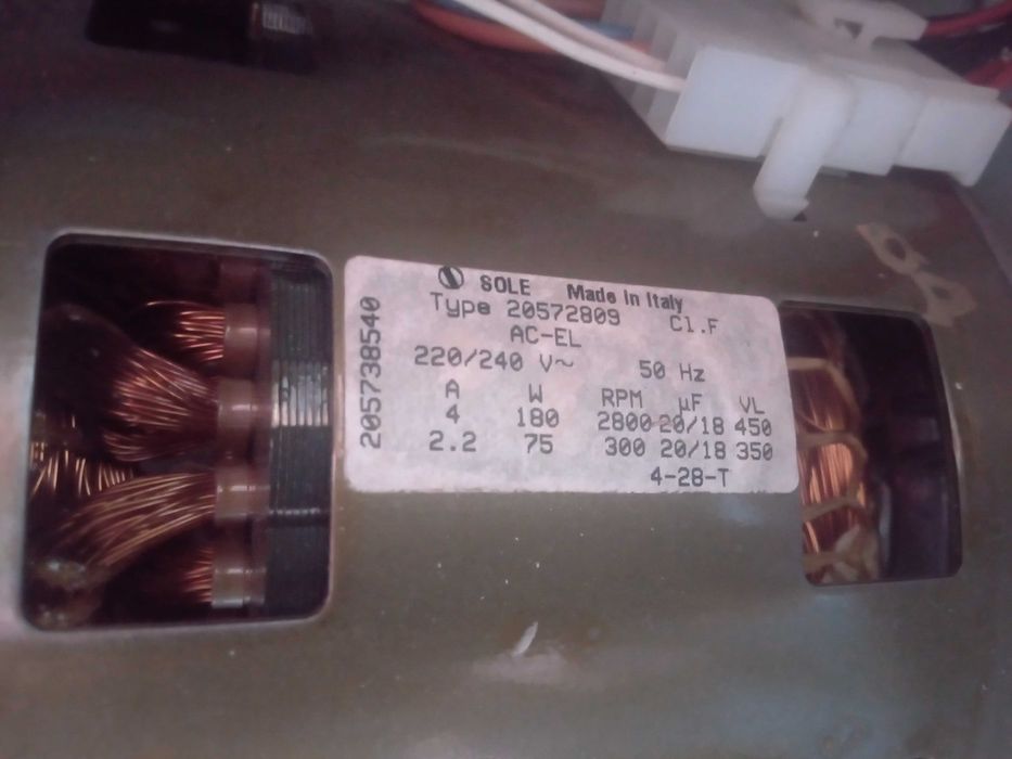 Ariston silnik do pralki