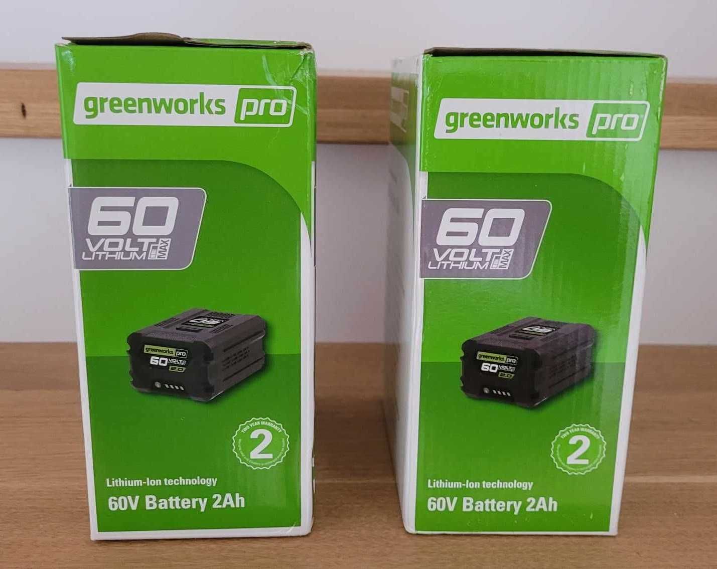 Greenworks 60V Akumulator 2Ah G60B2