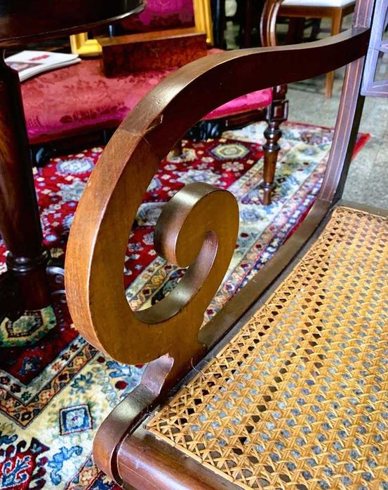 Cadeira com palhinha