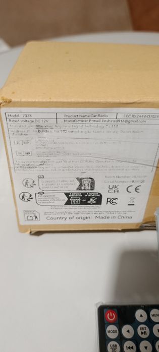 Автомагнитола 2DIN MP5 7020 Bluetooth AUX, сенсорна