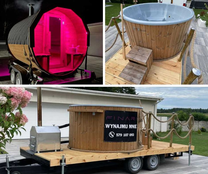 Sauna Balia JACUZZI mobilna WYNAJEM