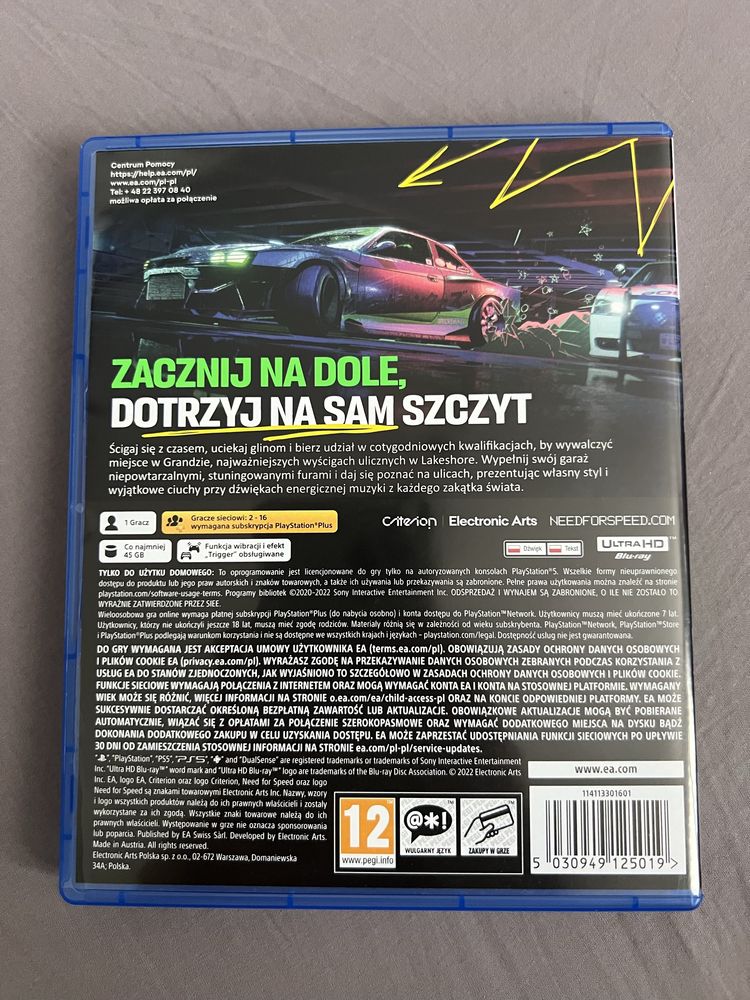 Need For Speed Unbound PS5