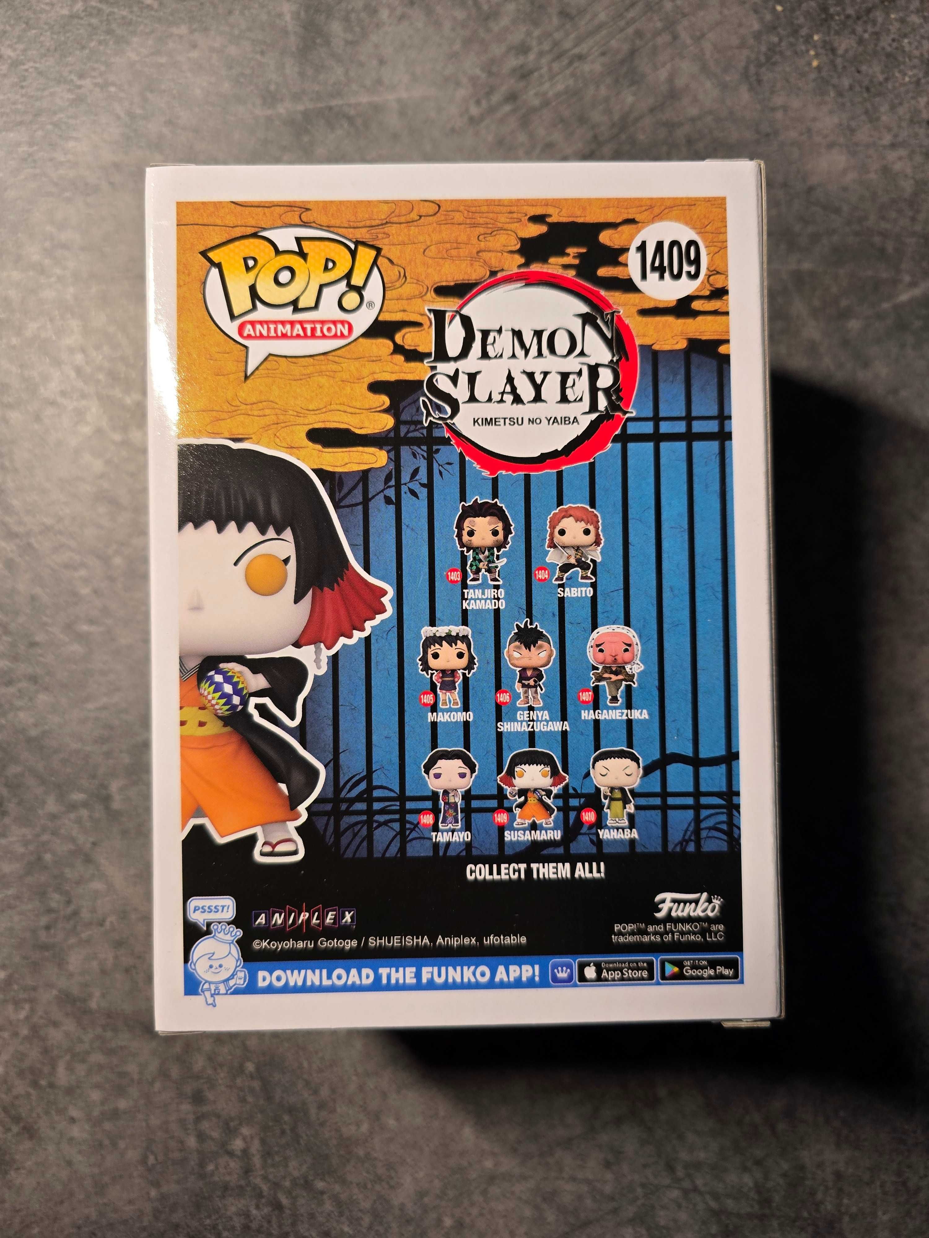 Susamaru Glow CHASE 1409 Funko Pop Demon Slayer