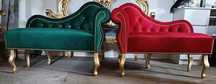 Sofa ławka poczekalnia szezlong 100 kolorów