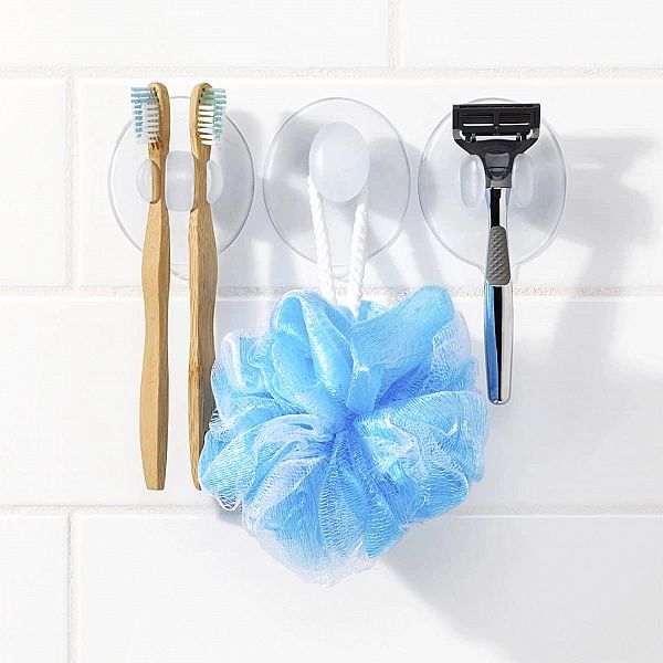 Zestaw 3 uchwytów do łazienki - Good Grips / OXO