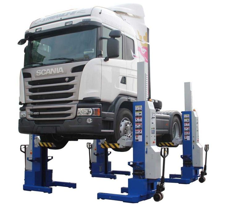 Bezprzewodowe Mobilny podnośnik kolumnowy 7.5т Well Kraft ML4030W