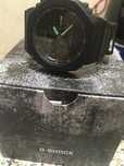 G-Shock preto com caixa