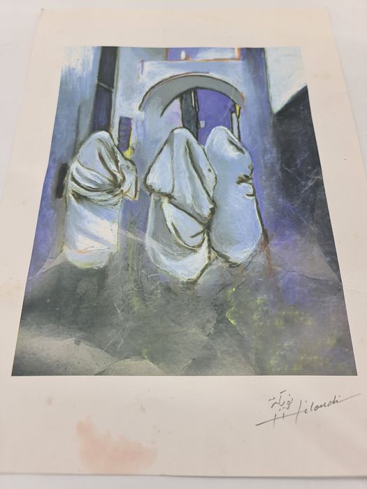 Impressão de pintura de Miloudi Nouiga