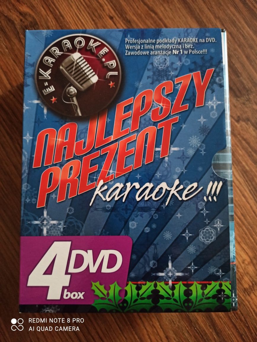 Karaoke, profesjonalne podkłady na DVD 4box