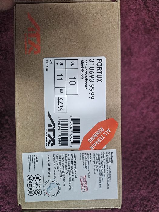 Lowa Fortux roz. 44.5