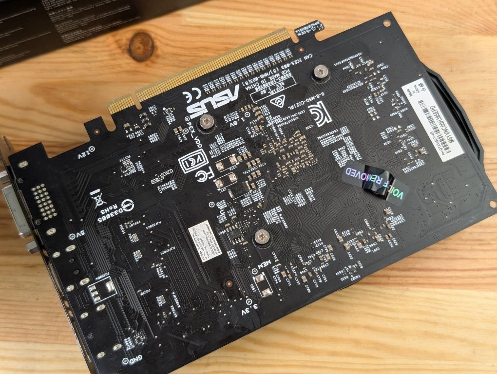 Відеокарта ASUS PHEONIX GTX 1050Ti 4GB (GDDR5)