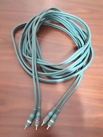 Przewód kabel 2 x RCA cinch 5m