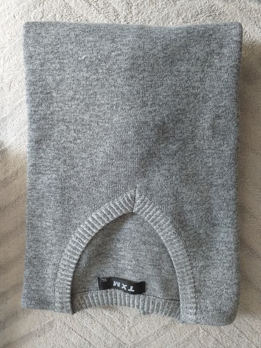 Sweter siwy na chłodniejsze dni, męski  r. XL