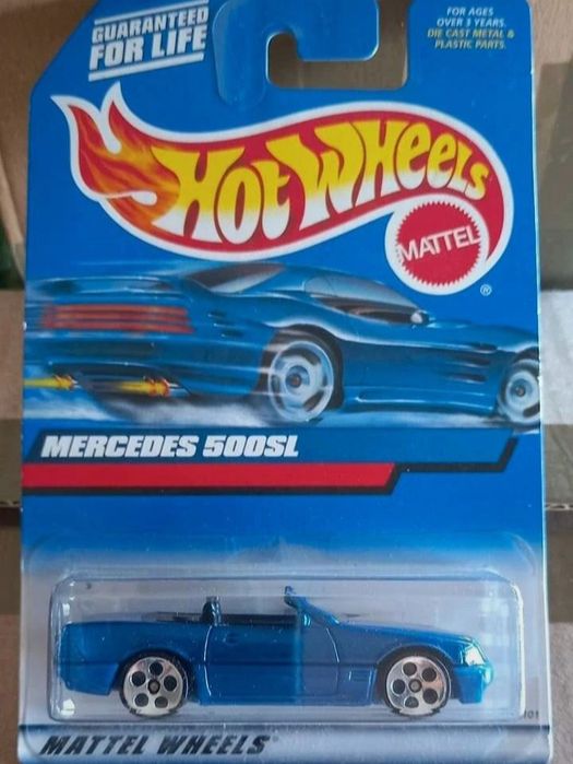 Mercedes 500sl hot wheels