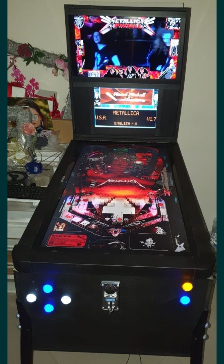 Pinball flipers bartop