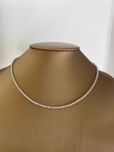 Kolia z diamentami naturalnymi 9.28 CT