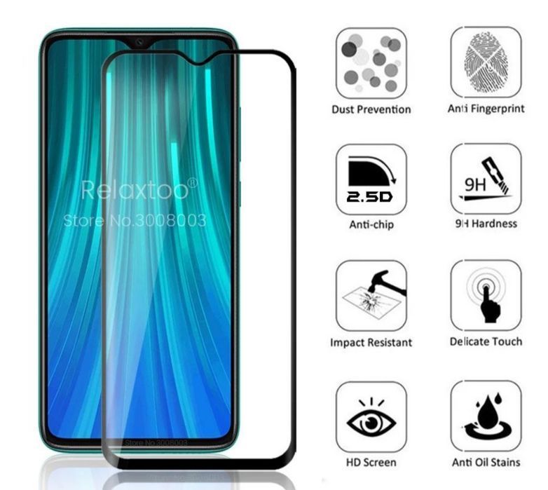 Película Vidro temperado P/ Xiaomi Redmi Note 10 Pró / Note 10 Pro Max