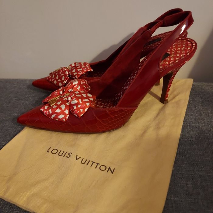 Louis Vuitton 39/39,5 Orginalne Piękne Szpilki w różnych odcieniach cz