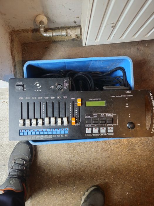 Sterownik oświetleniowy DMX