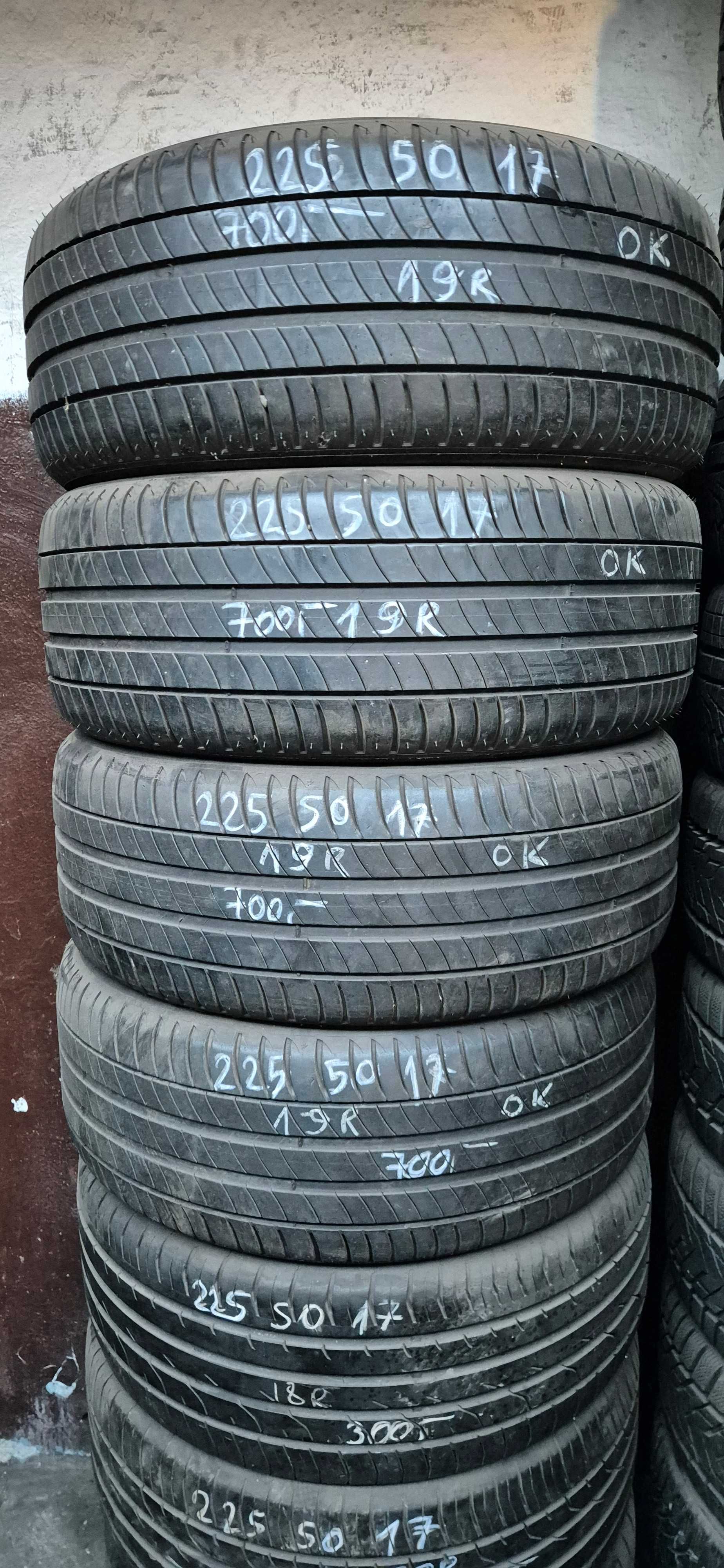 4szt opony letnie Michelin _ 225/50/17
