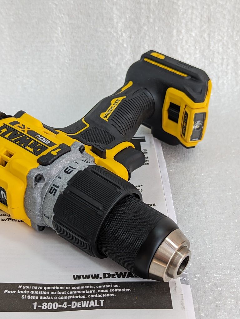 DeWALT DCD805 20V Безщітковий ударний дриль шуруповерт